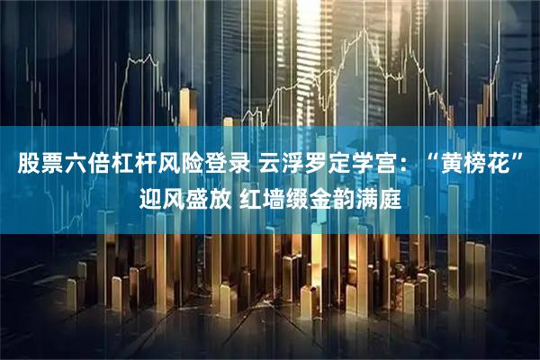股票六倍杠杆风险登录 云浮罗定学宫：“黄榜花”迎风盛放 红墙缀金韵满庭
